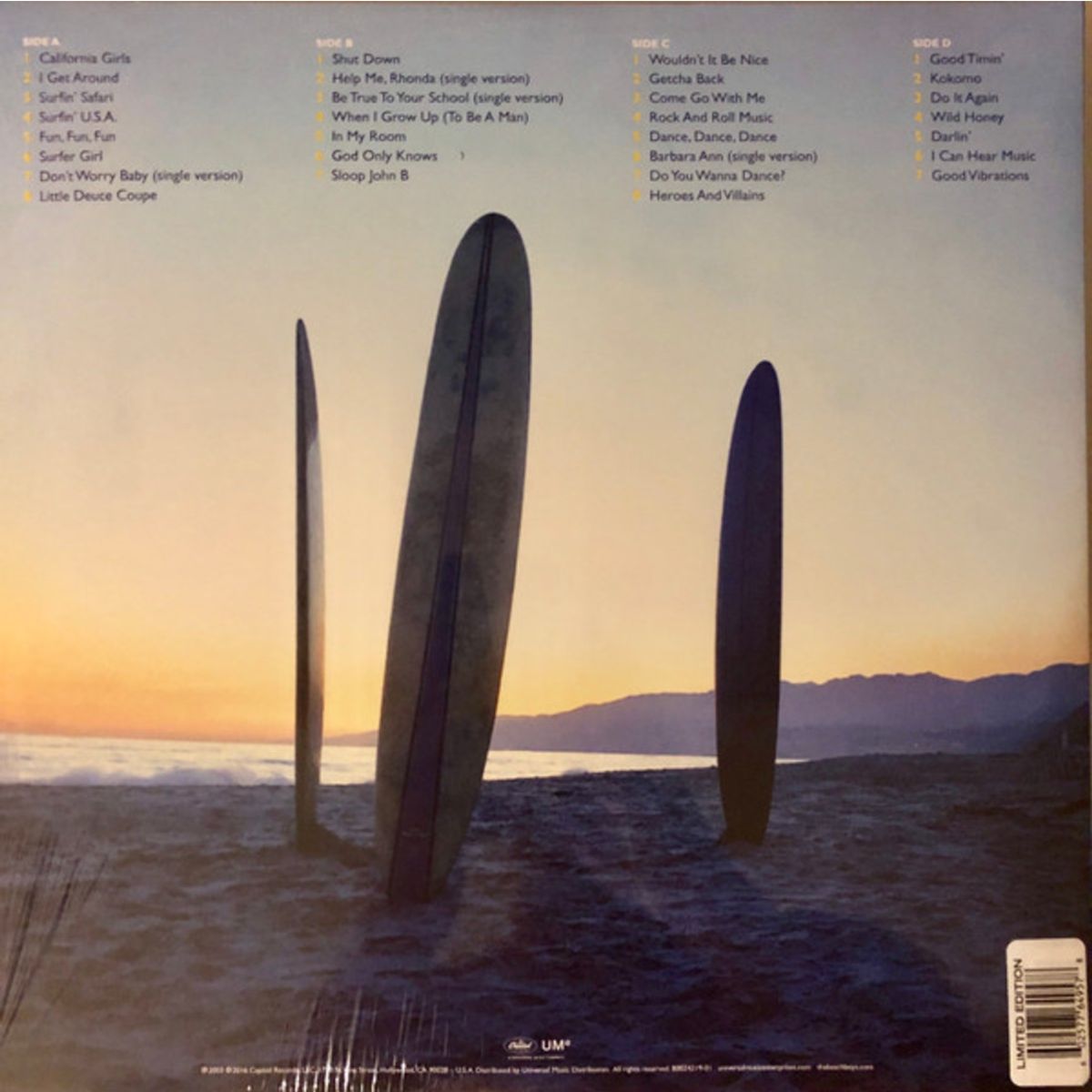 HITWAY MUSIC - Beach Boys - The Very Best Of (2LP) - Vinilo HITWAY MUSIC