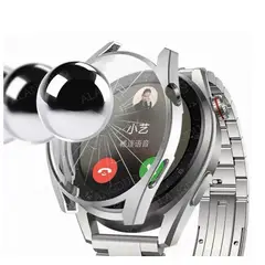 GENERICO - Carcasa Protector Para Huawei Watch 3 / Watch 3 Pro Plateado