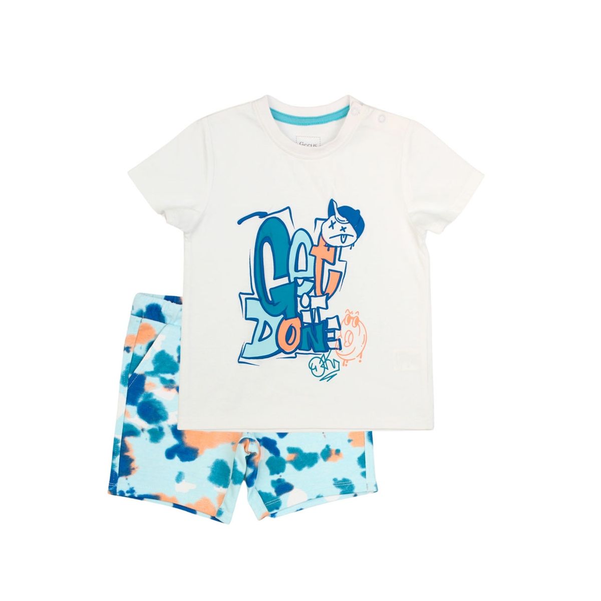 FICCUS - Conjunto Bebé Niño Go Blanco