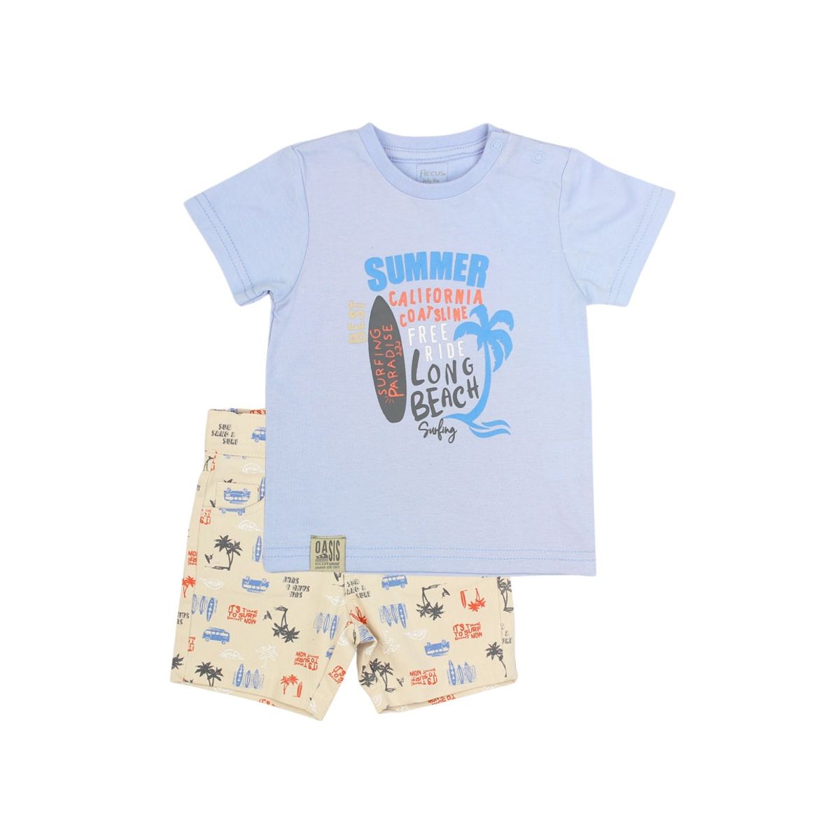 FICCUS - Conjunto Bebé Niño Oasis Lavanda