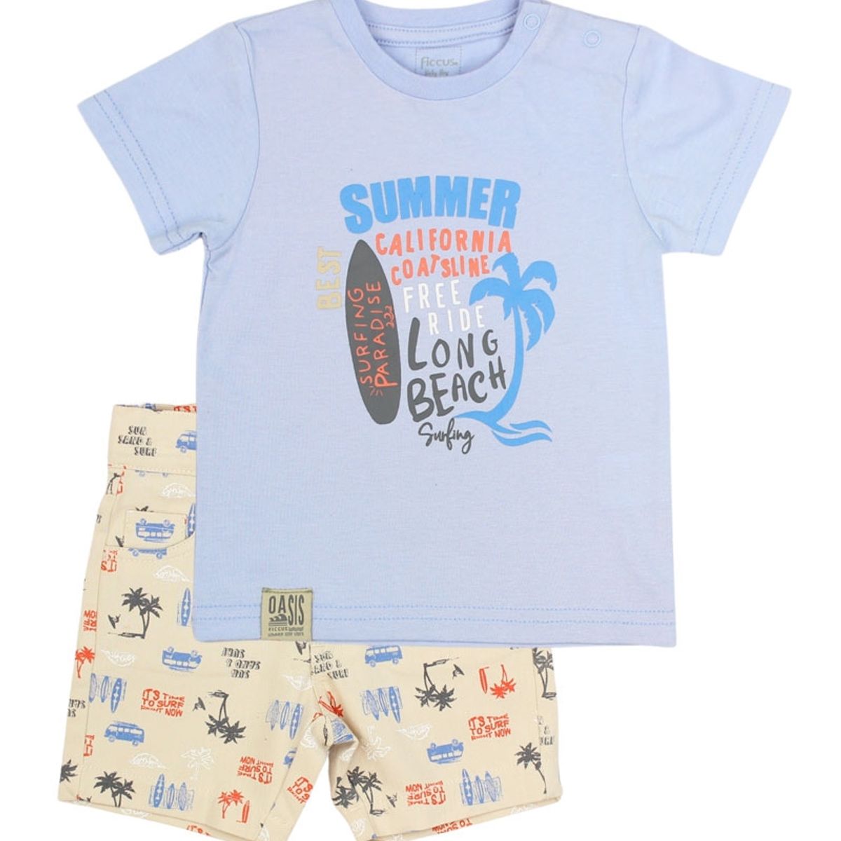 FICCUS - Conjunto Bebé Niño Oasis Lavanda