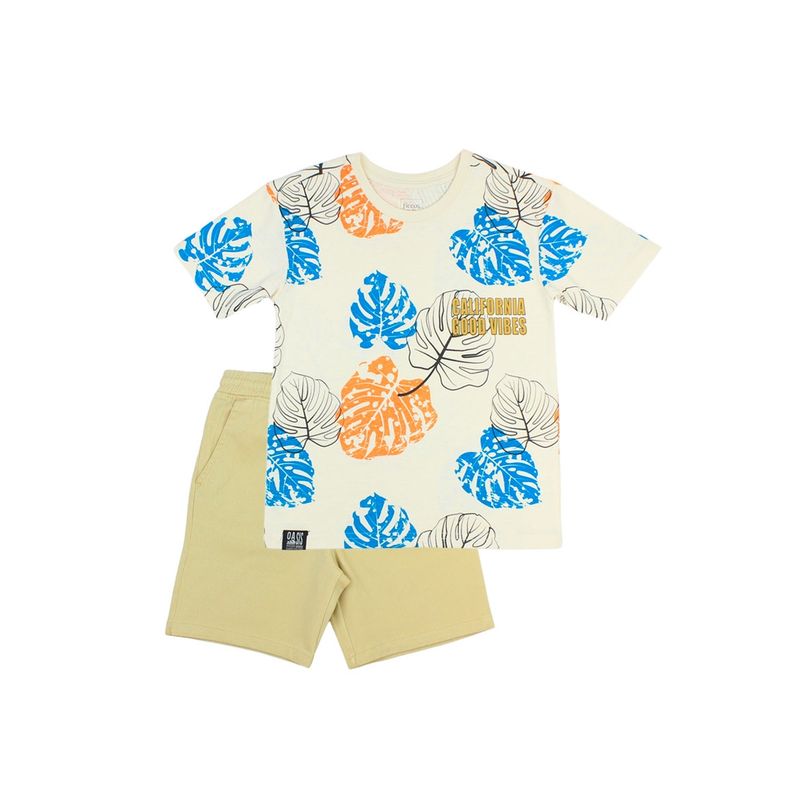 FICCUS - Conjunto Kids Niño Oasis Beige