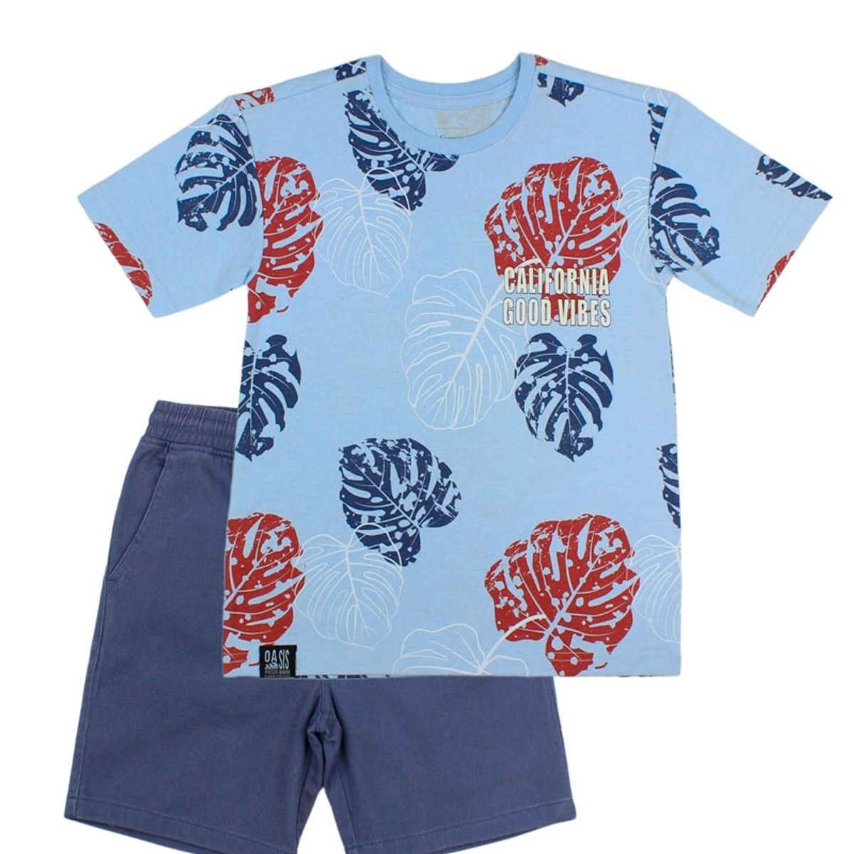FICCUS - Conjunto Kids Niño Oasis Celeste