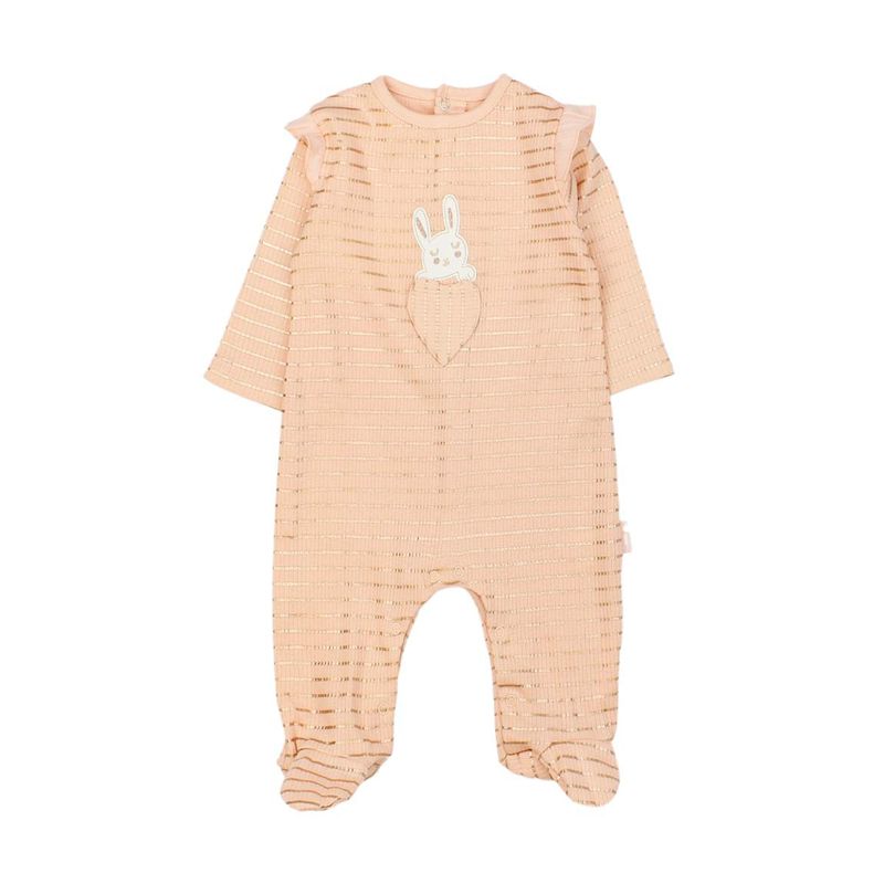 FICCUS - Osito New Born Niña Whiskers Coral