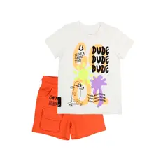 FICCUS - Conjunto Kids Niño Go Blanco
