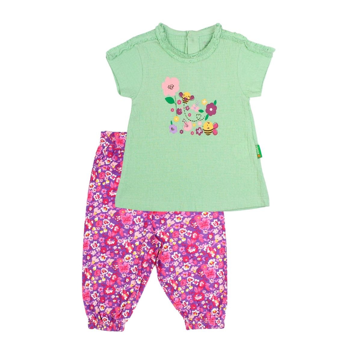 FICCUS - Conjunto Bebé Niña Oasis Verde