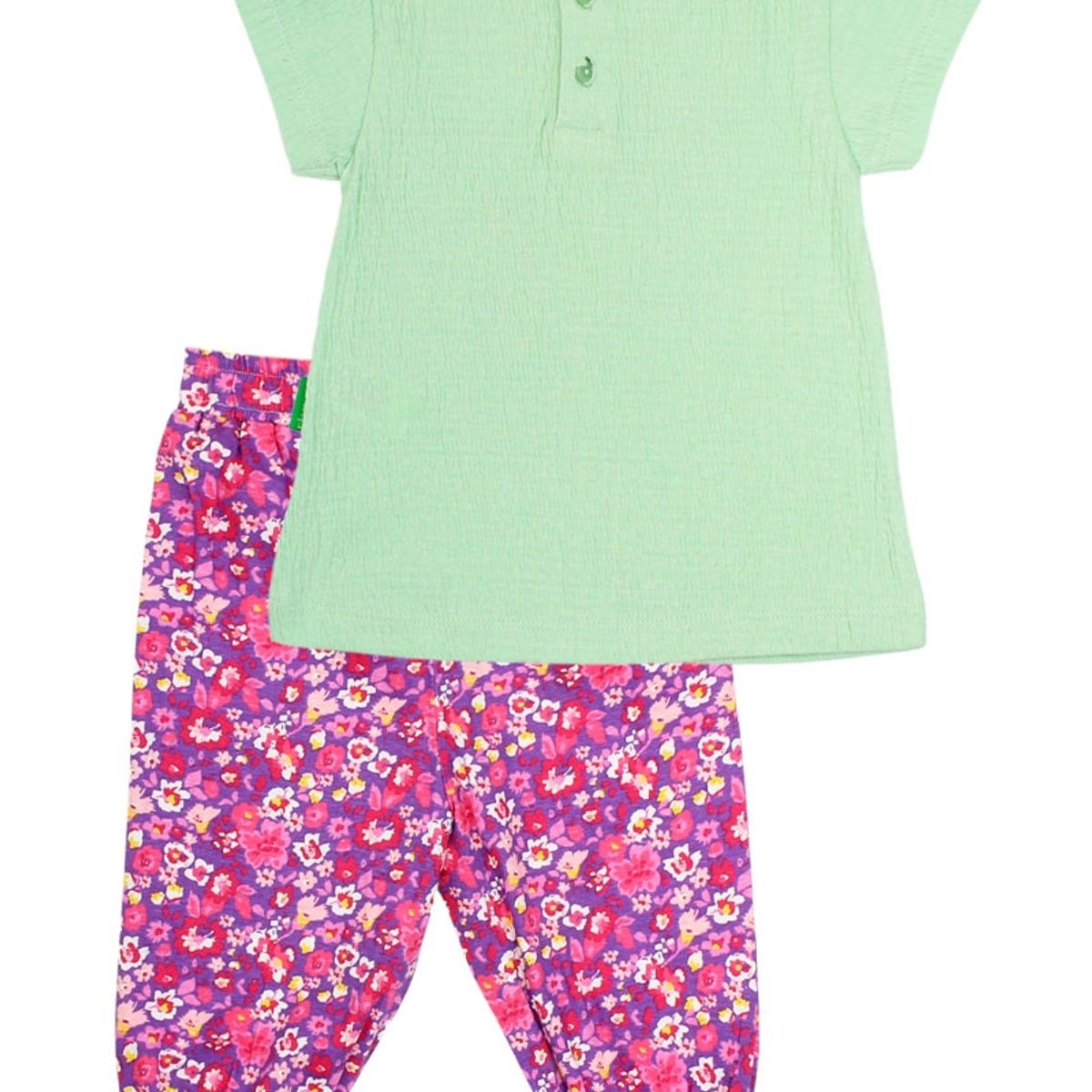 FICCUS - Conjunto Bebé Niña Oasis Verde