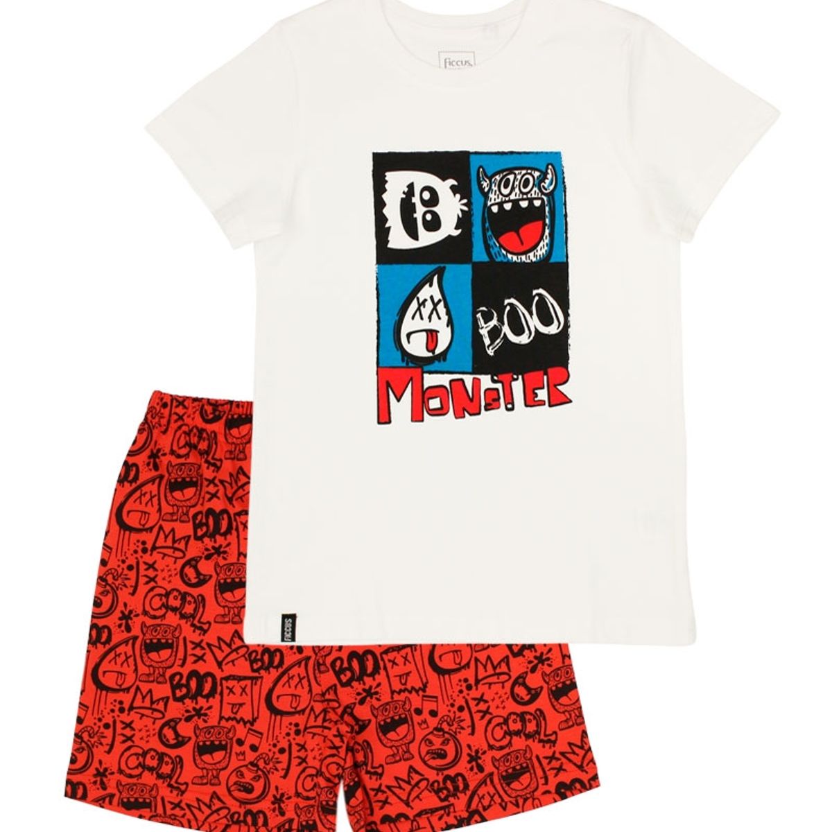 FICCUS - Pijama Kids Niño Pijama Blanco