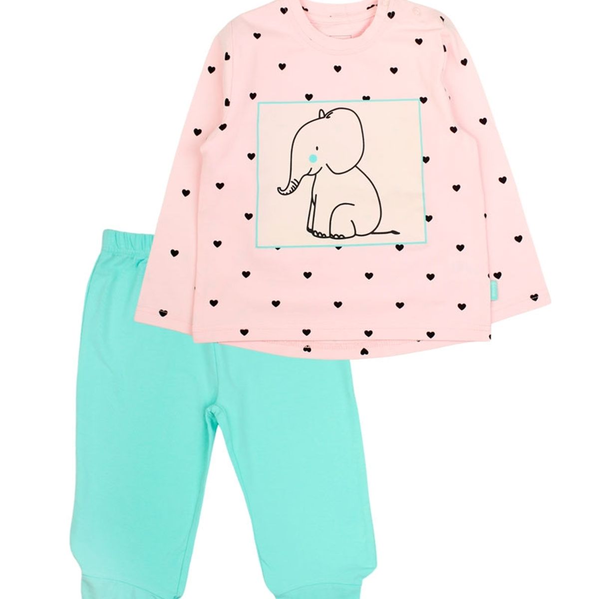 FICCUS - Pijama Bebé Niña Pijama Rosa