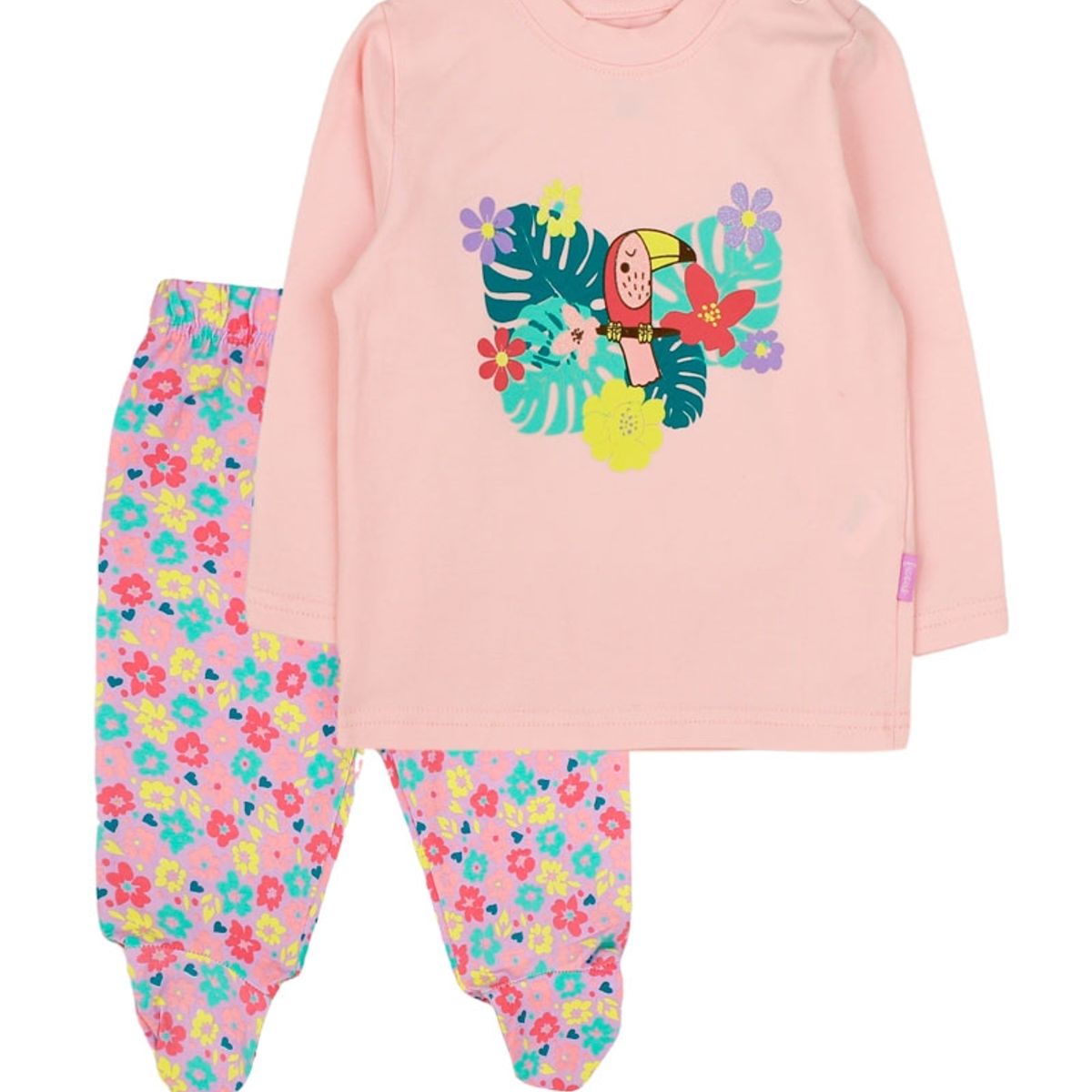 FICCUS - Pijama Bebé Niña Pijama Rosa