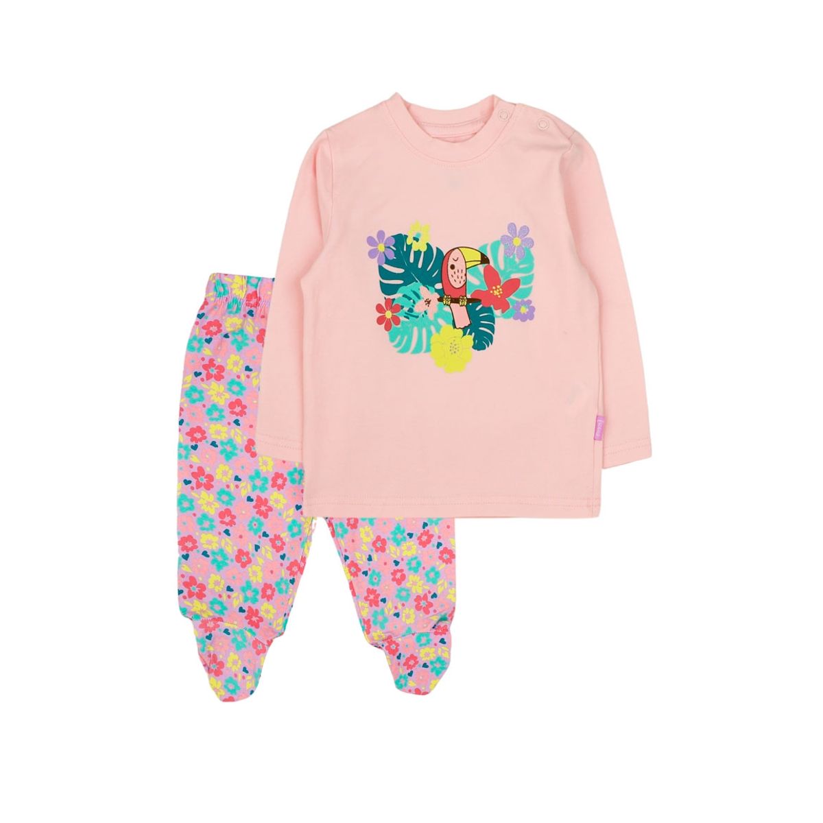 FICCUS - Pijama Bebé Niña Pijama Rosa