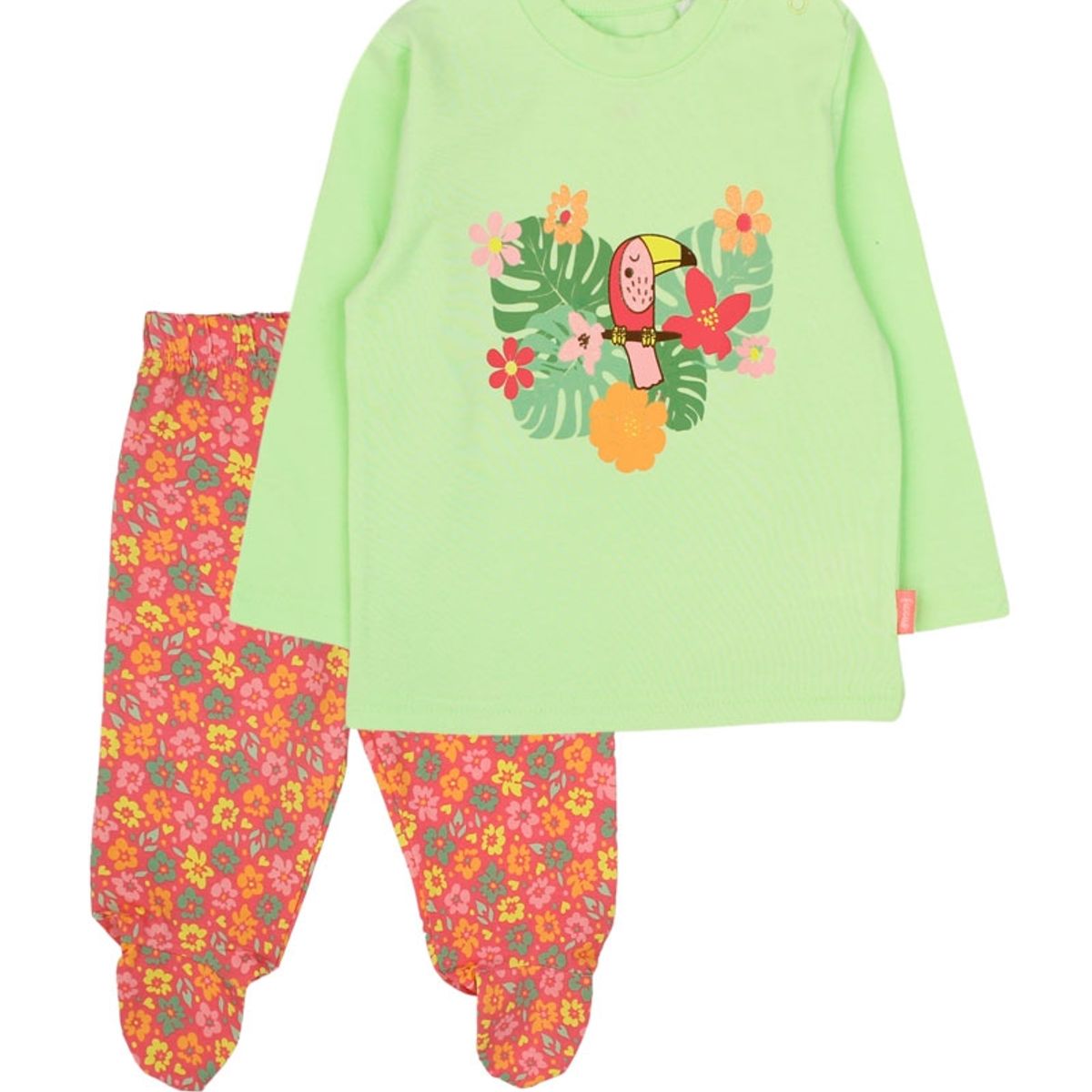 FICCUS - Pijama Bebé Niña Pijama Verde