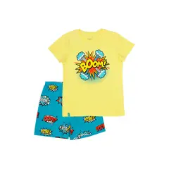 FICCUS - Pijama Kids Niño Pijama Amarillo