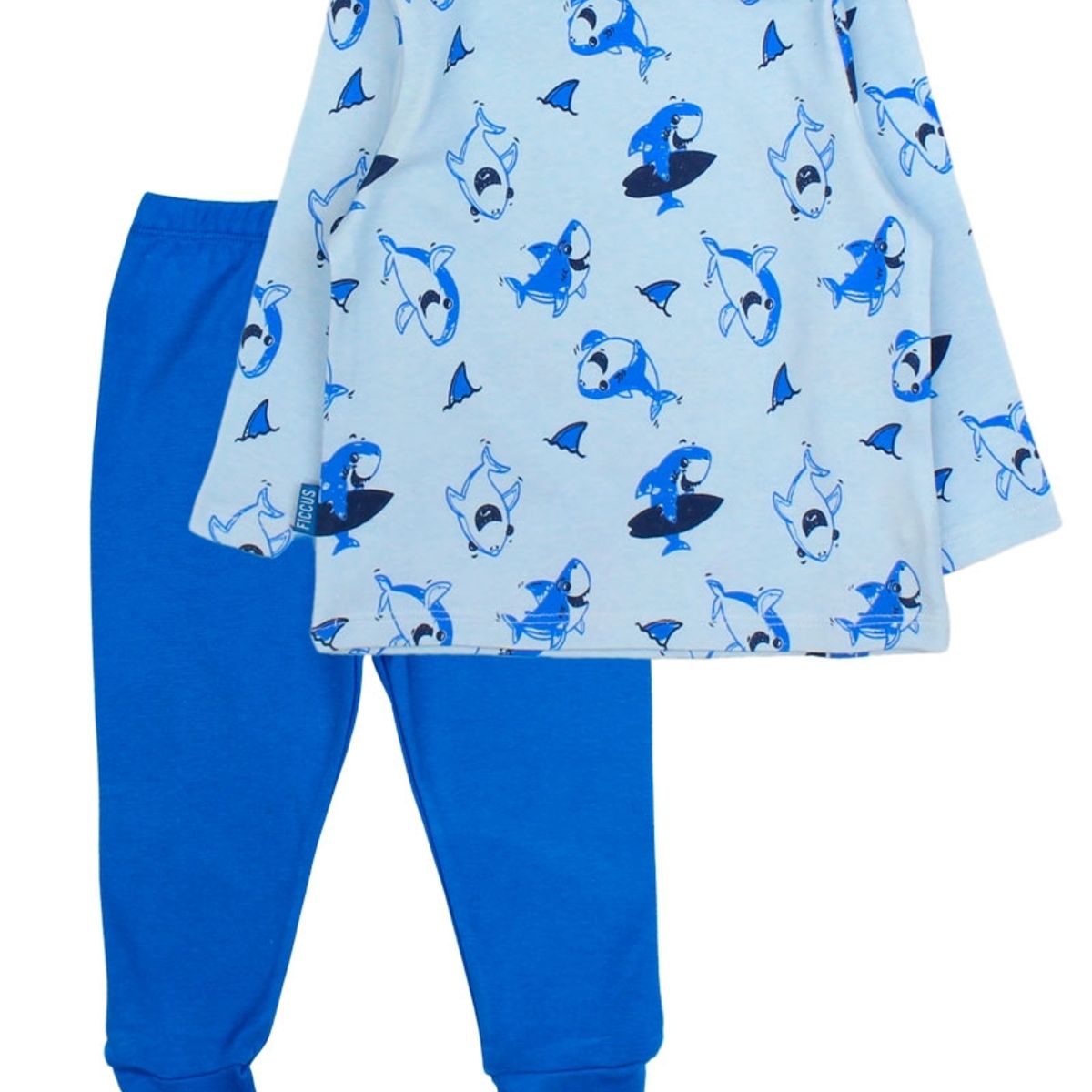 FICCUS - Pijama Bebé Niño Pijama Celeste