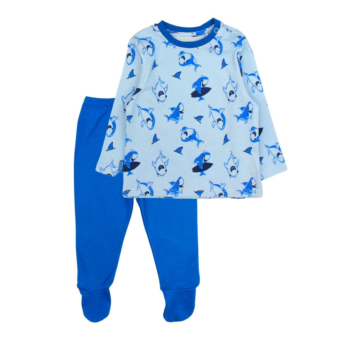 FICCUS - Pijama Bebé Niño Pijama Celeste