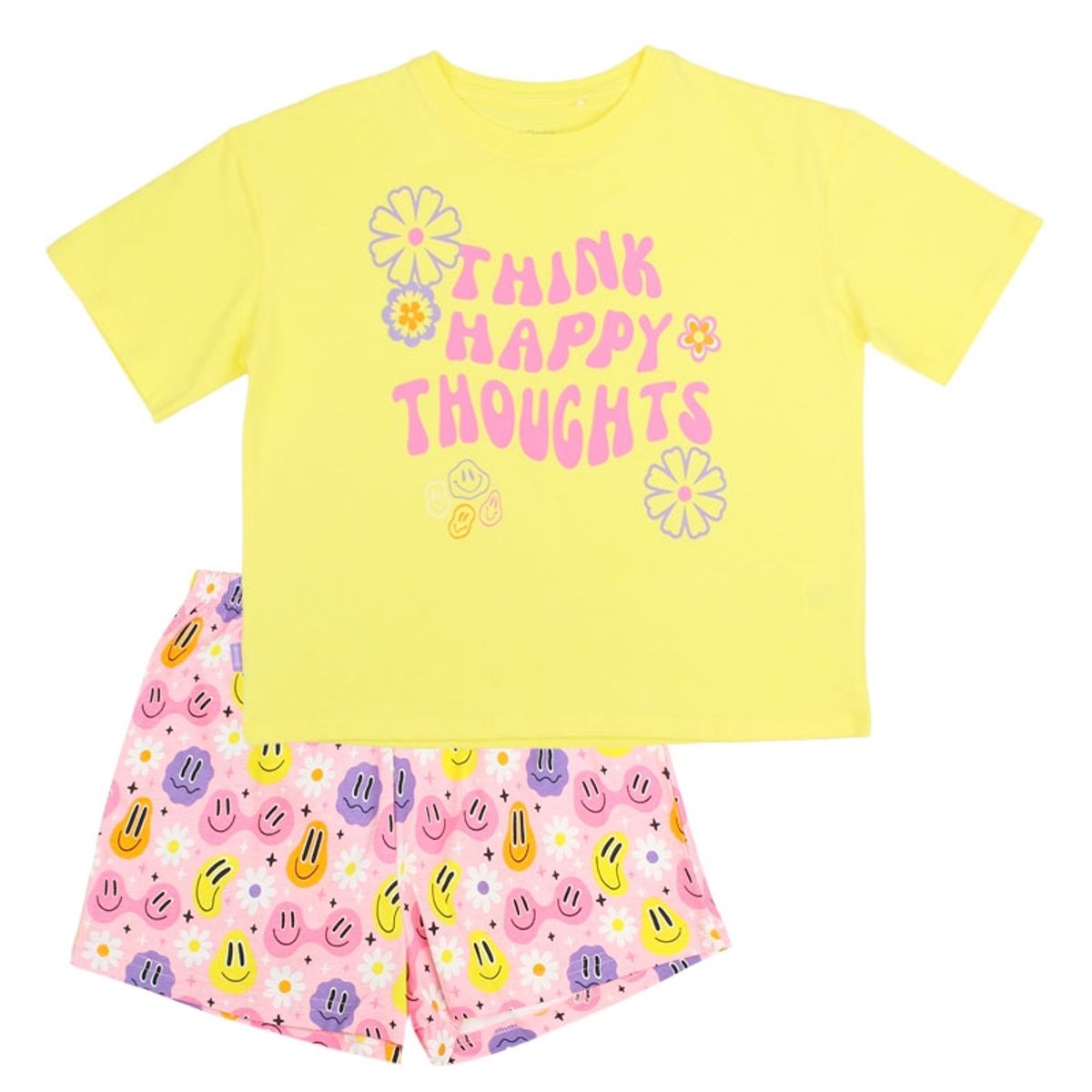 FICCUS - Pijama Junior Niña Pijama Amarillo
