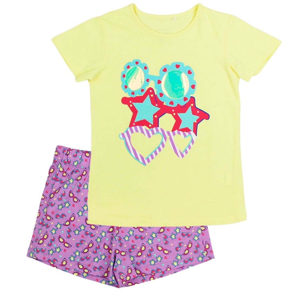 FICCUS - Pijama Kids Niña Pijama Amarillo