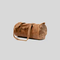 TRAUKO - Bolso Unisex Cuero Café Mombai