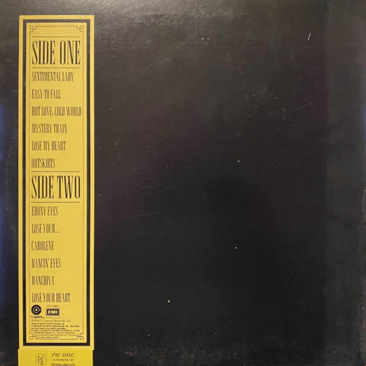 HITWAY MUSIC - BOB WELCH - FRENCH KISS (PICTURE DISC) - VINILO HITWAY MUSIC