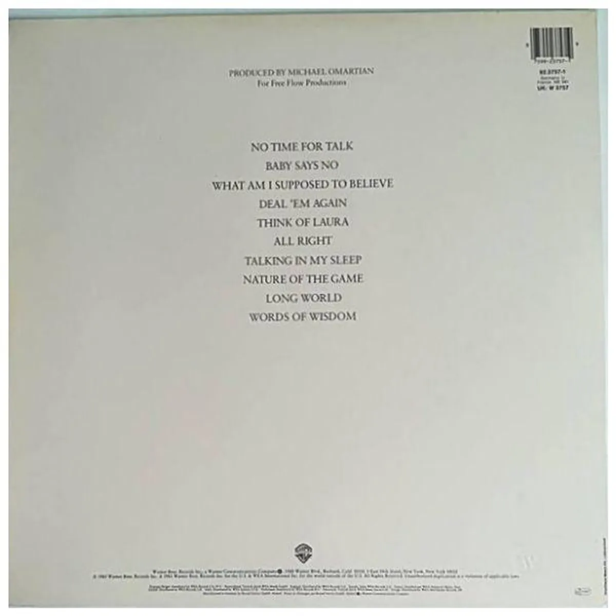 HITWAY MUSIC - CHRISTOPHER CROSS - ANOTHER PAGE - VINILO HITWAY MUSIC