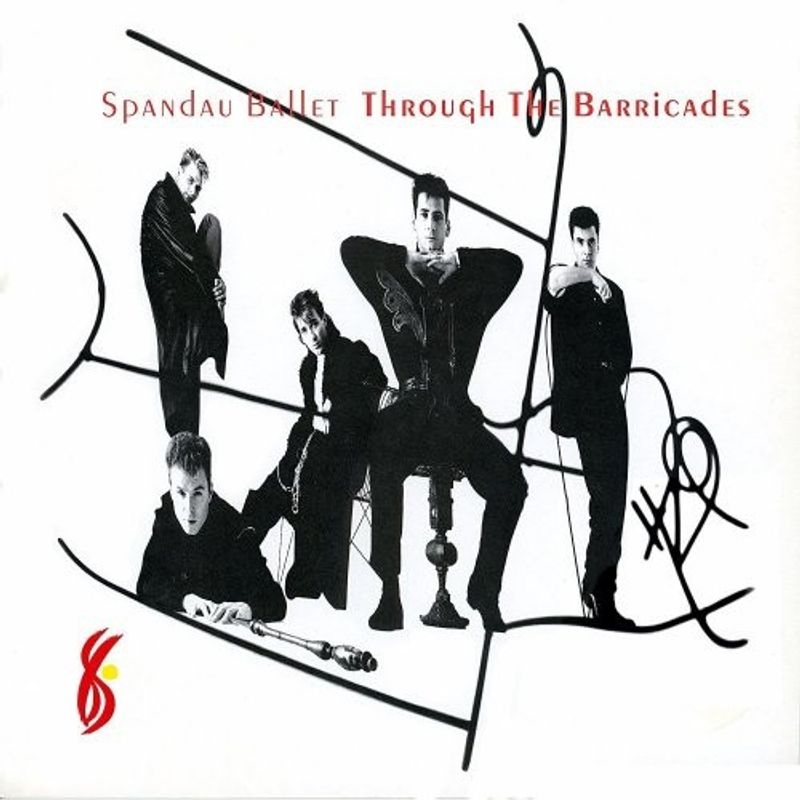 HITWAY MUSIC - Spandau Ballet - Through The Barricades Poster - Vinilo
