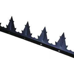 GENERICO - Set puntas de reja / defensa muro 5 unidades 1.5mm
