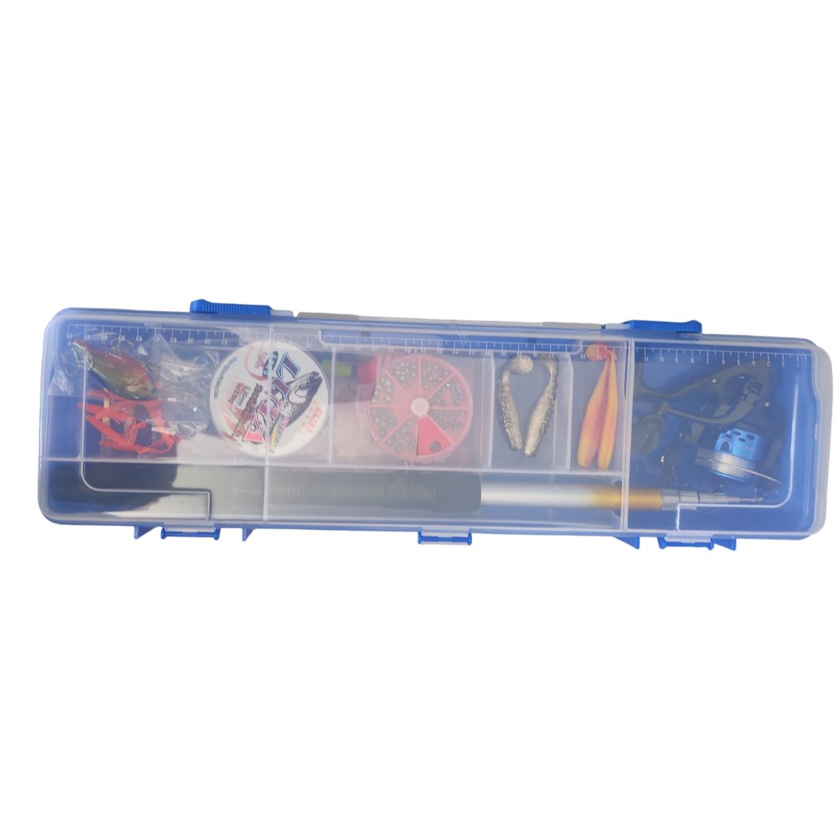 GENERICO - Set O Kit D Caña D Pescar Telescópica D 210cm Con Accesorios