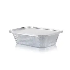 GENERICO - Envase De Aluminio Desechable Con Tapa C20 X 20 Unidades