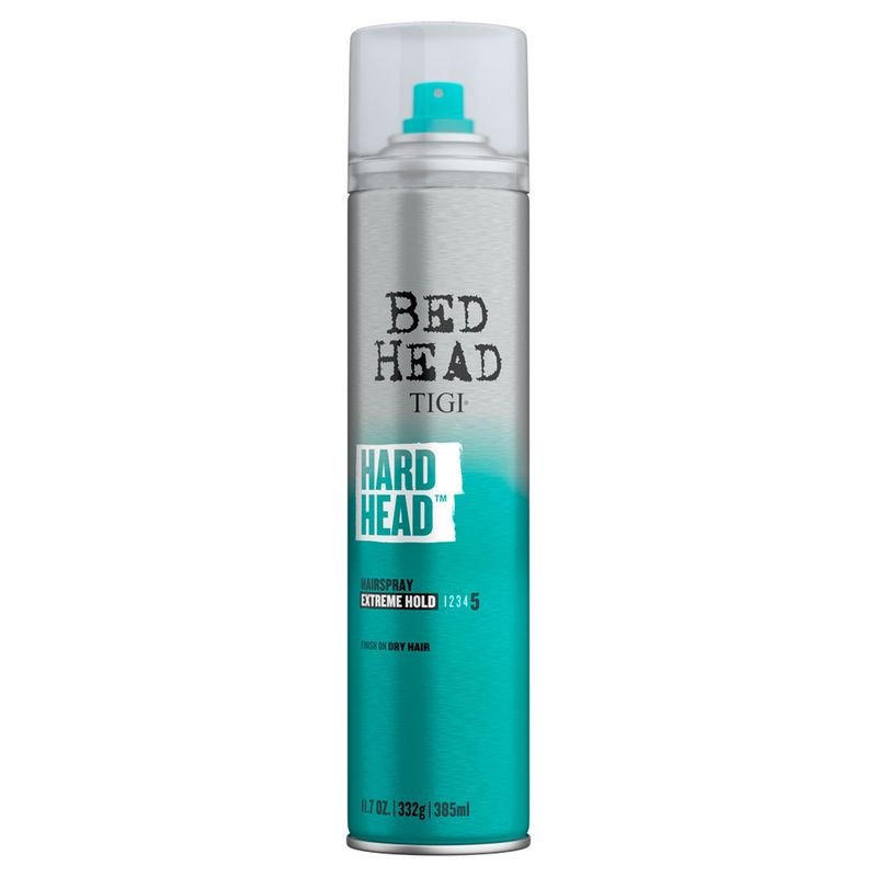 BED HEAD DE TIGI - Hard Head Laca spray fijación extrema 385 ml.