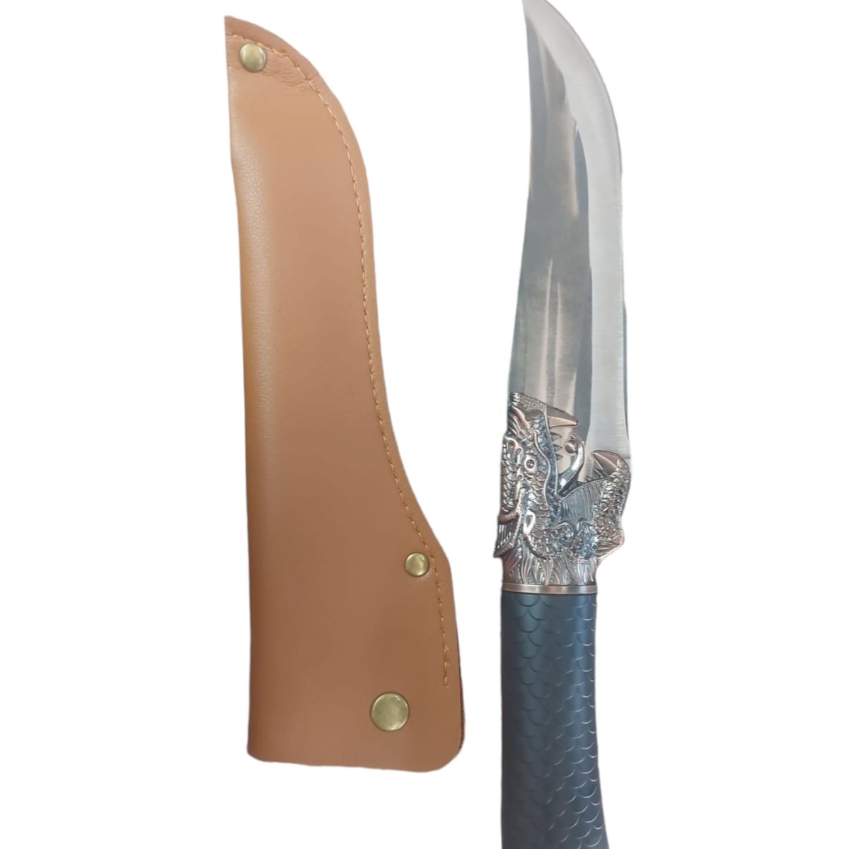 GENERICO - Cuchillo Carnicero Y Deshuesador De Carne Con Mango De Dragon