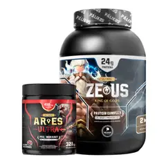 PALIKOS FITNESS - Pack proteina Zeus1 kg complex Chocolate Pre entreno.