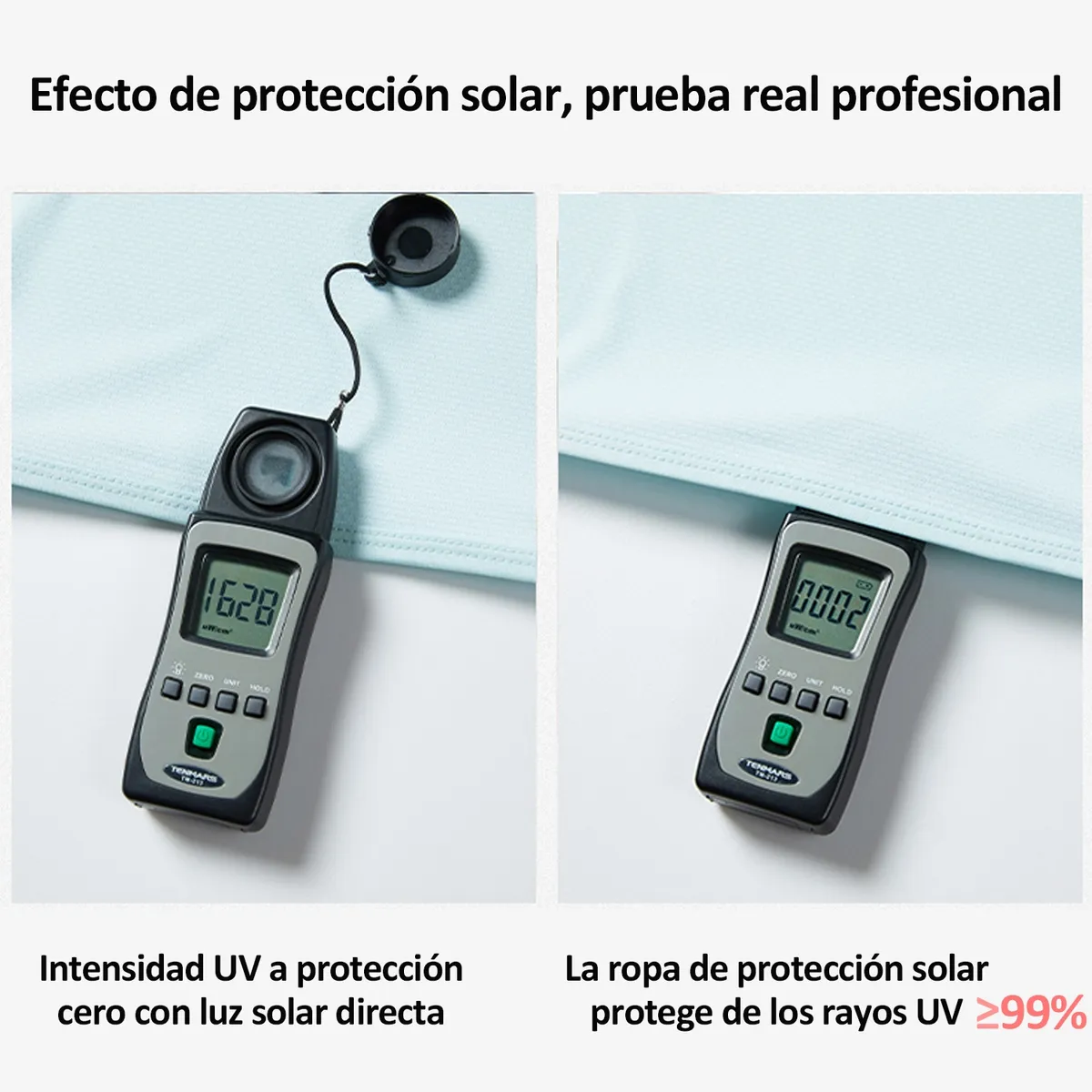EVERSO - Sudadera Con Cremallera Upf 50 Protección Solar Uv Para Mujer