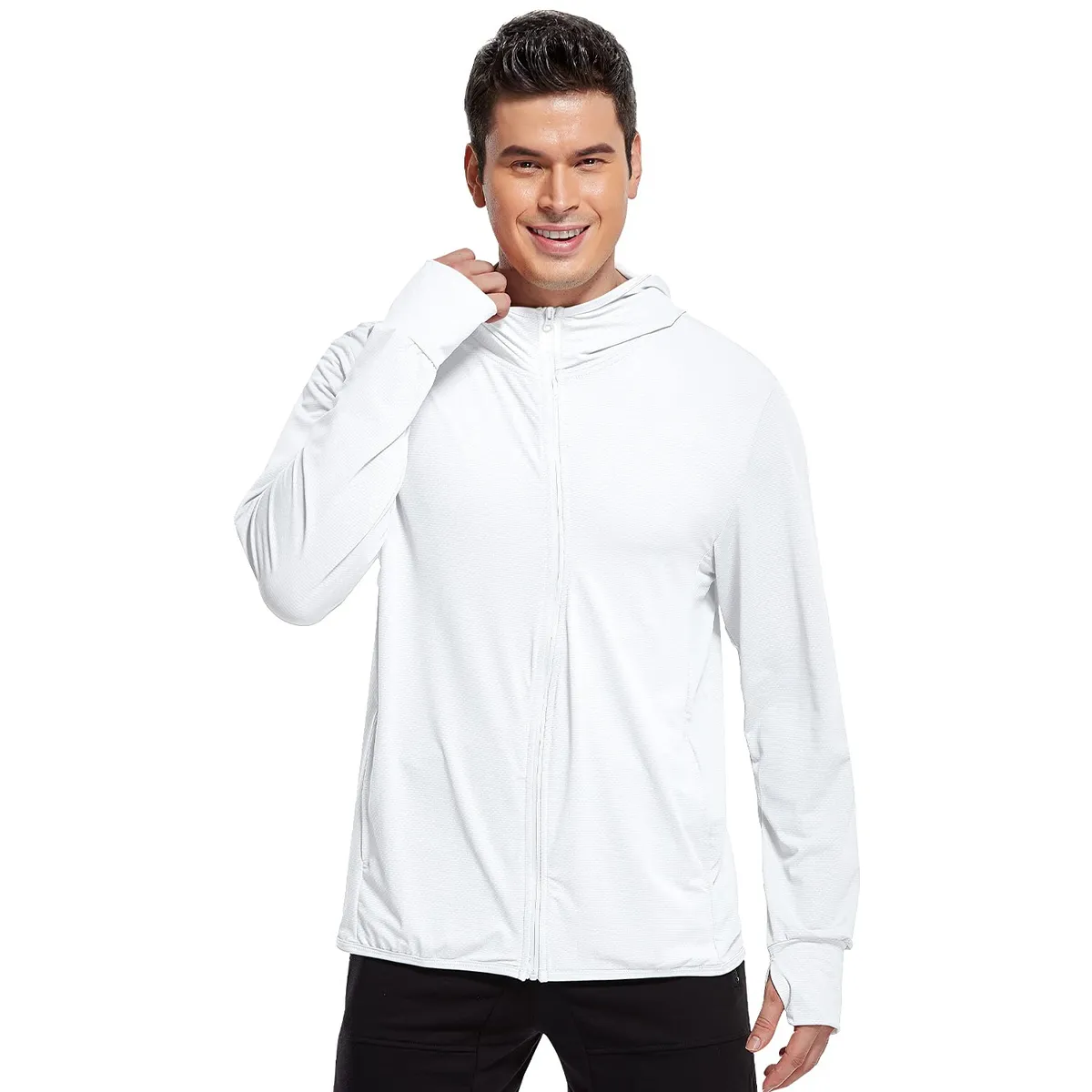 EVERSO - Polera Deportiva Manga Larga Secado Rápido Protección Uv50
