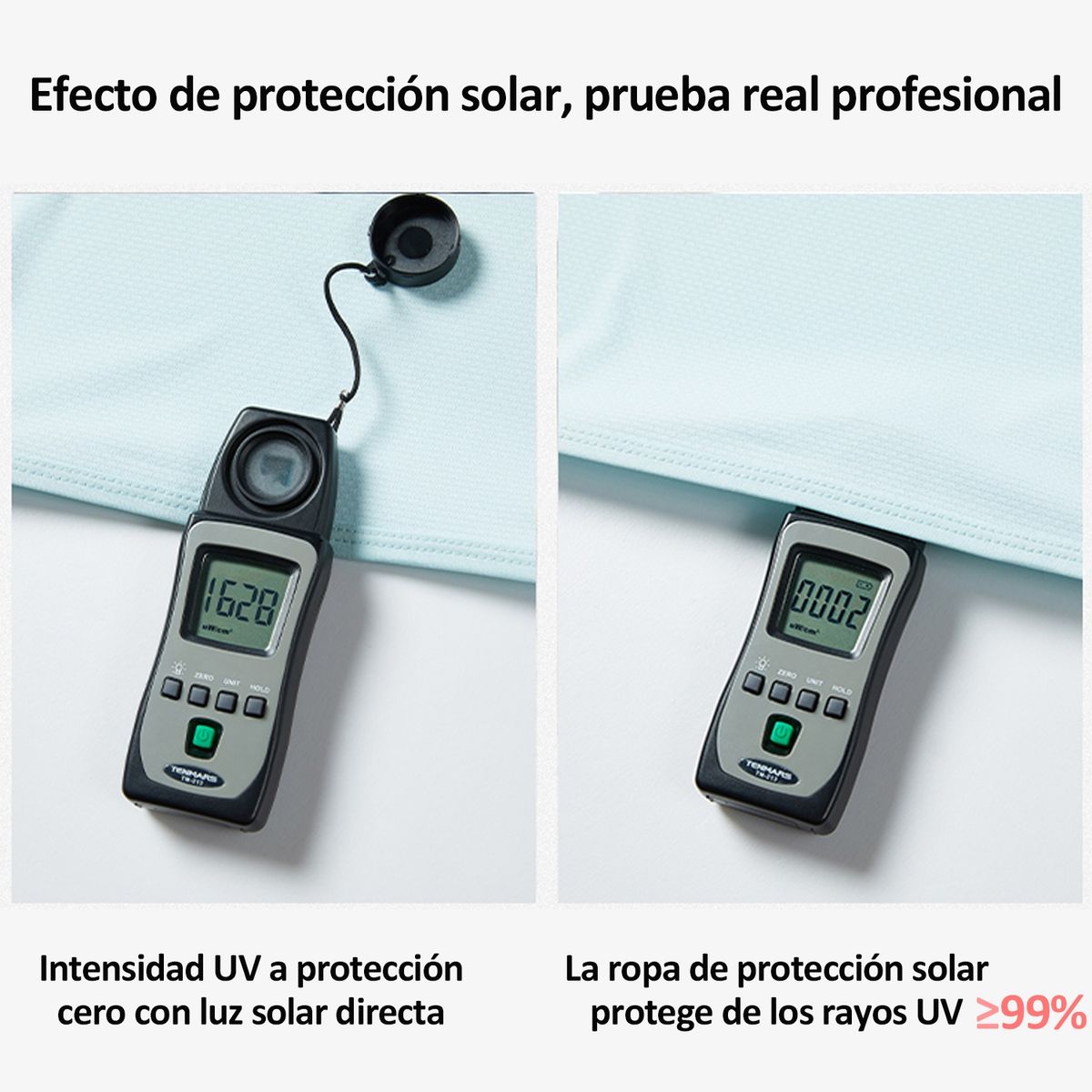 EVERSO - Sudadera Con Cremallera Upf 50 Protección Solar Uv Para Mujer
