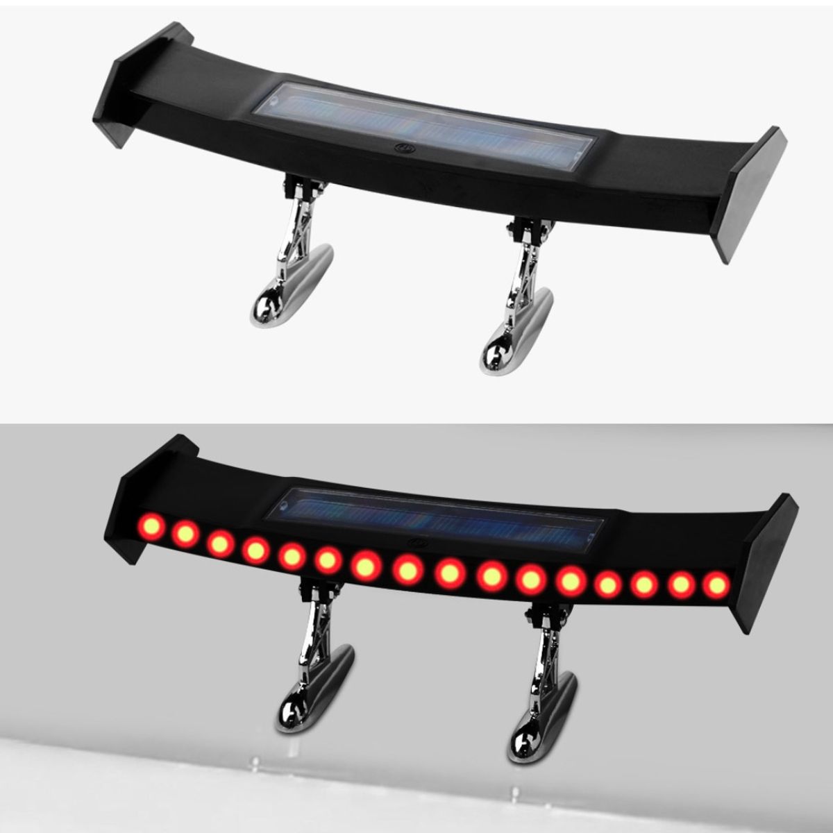 GENERICO - Mini aleron solar luz decorativa tuning-Tecnovalp