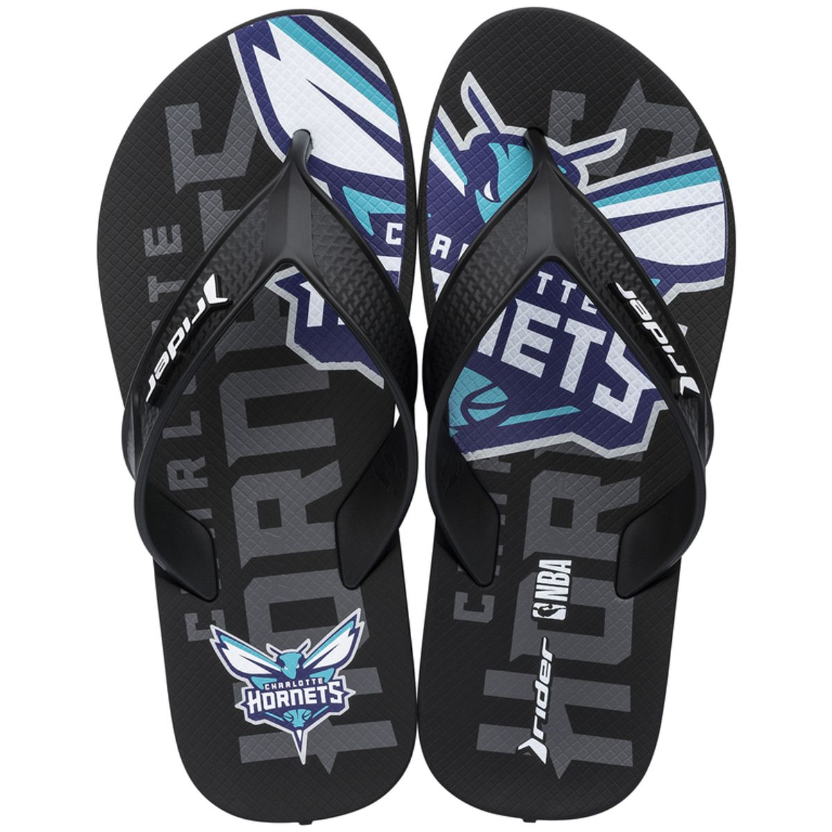 RIDER - Sandalia Hombre Negro Hornets 513 Rider