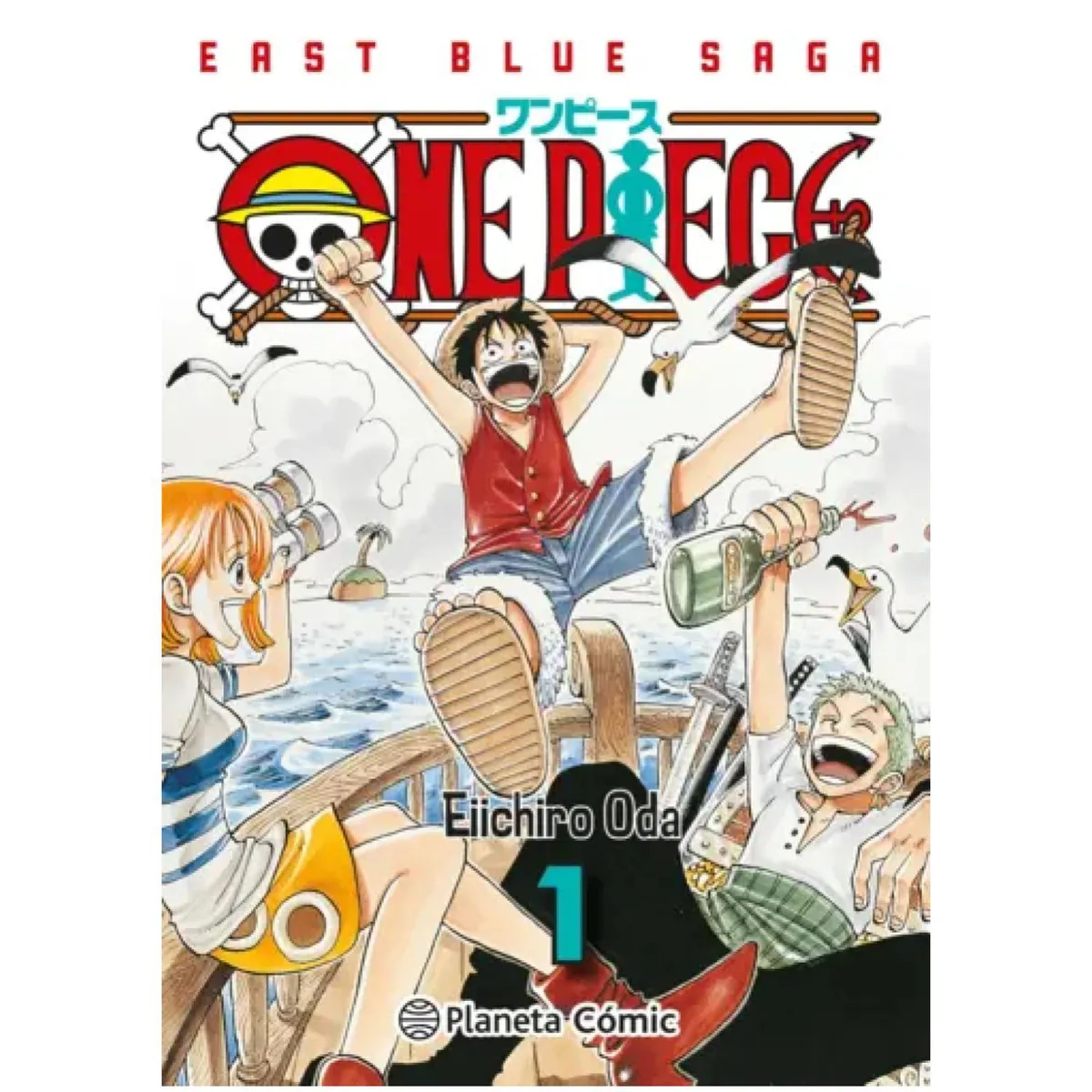PLANETA ESPAÑA - ONE PIECE 01 (3 EN 1)