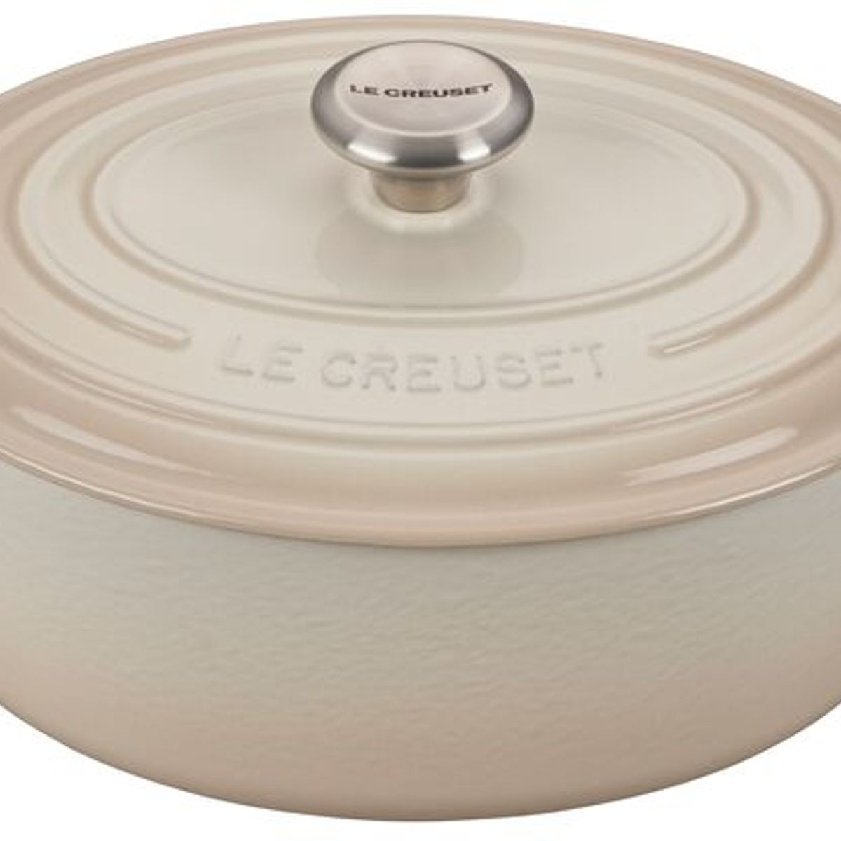 LE CREUSET - Le Creuset Cocotte Ovalada 29 Cm Meringue Hierro