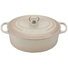 LE CREUSET - Cocotte Ovalada 29cm Meringue