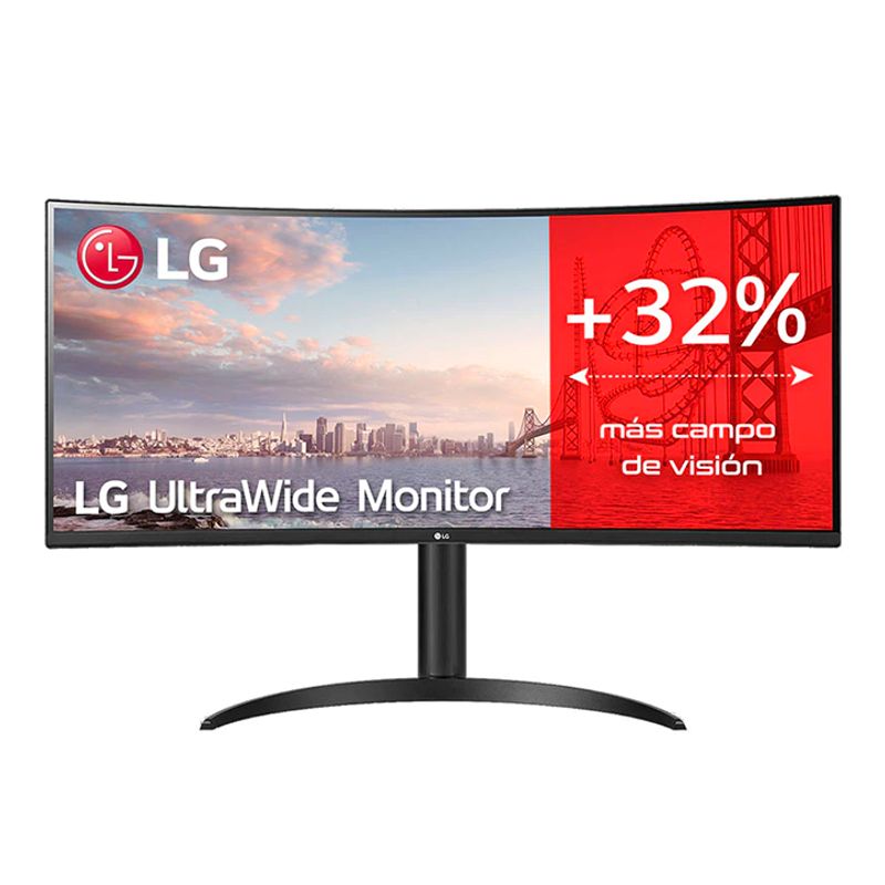 LG - Monitor Gamer LG Curvo 34WP65C-B 34" WQHD 160Hz 1Ms