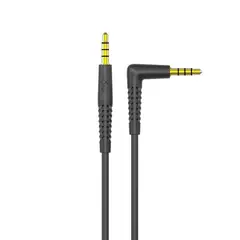 HONK - Cable Auxiliar 1.2mt L Jack 3.5 Plug Negro