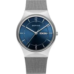 BERING - Reloj Minimalista 11938-003DD Plateado Hombre