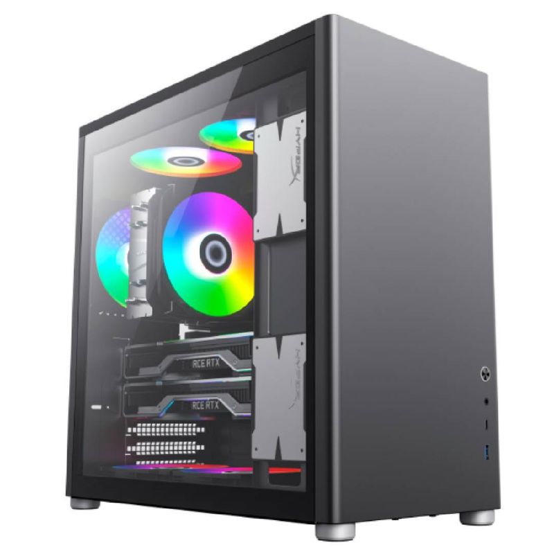 GAMEMAX - Gabinete Gamemax Spark Pro Black ATX
