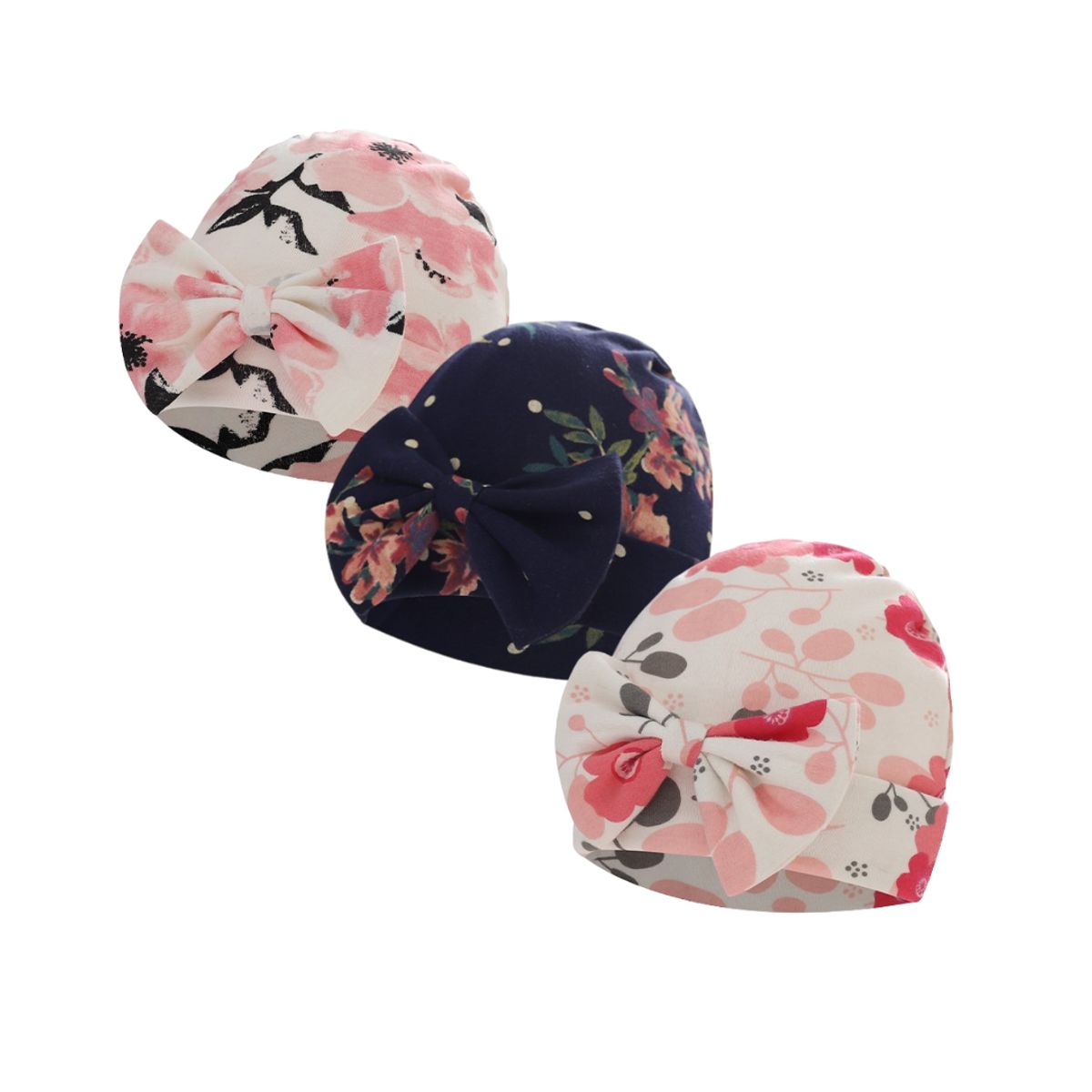 JUMP KIDS - Pack 3 Turbantes Floreados Bebé Niña Jump Kids Surtido