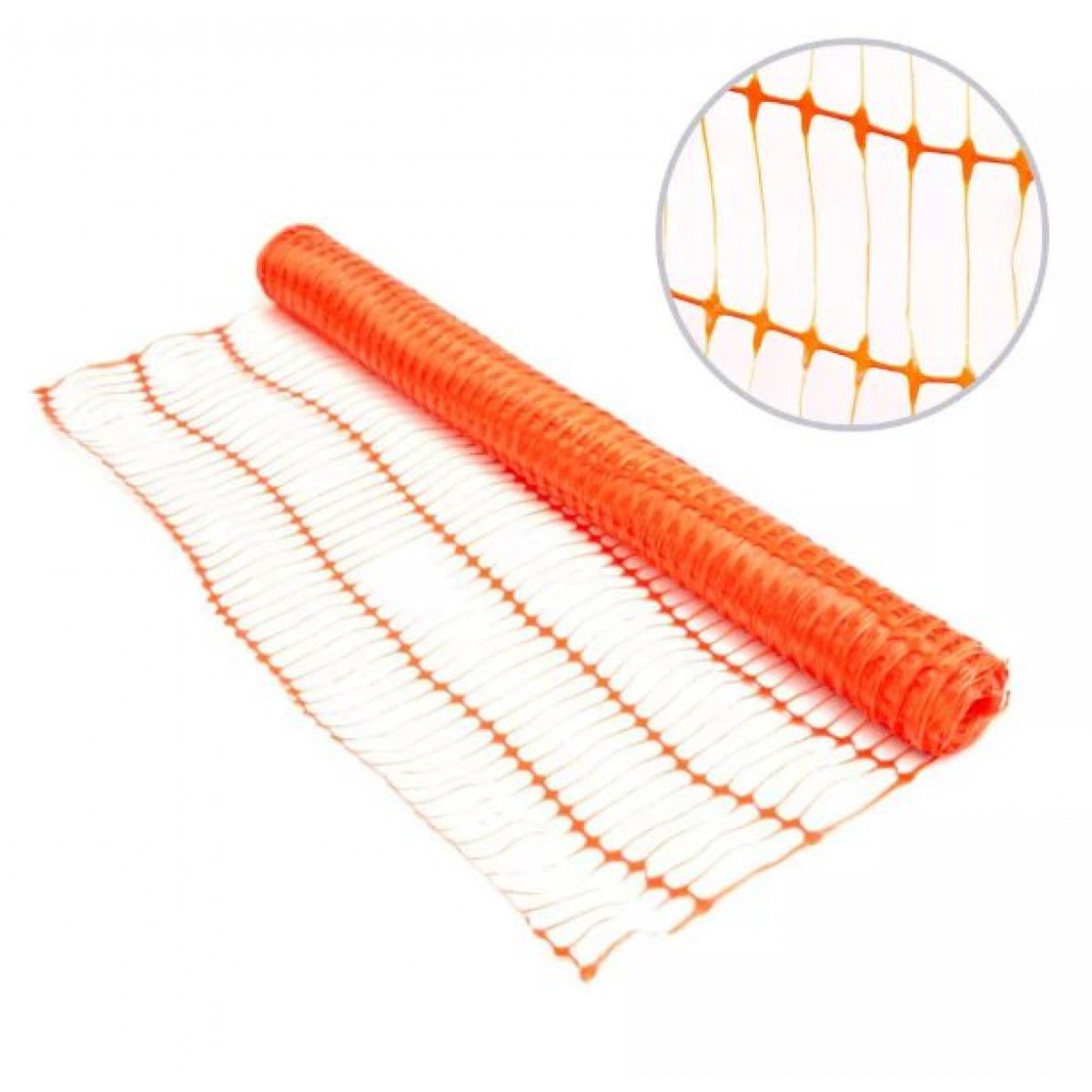 STEEL PRO - CERCO MALLA FAENA NARANJA 1*45.72MT (PACK 2 UNIDADES)