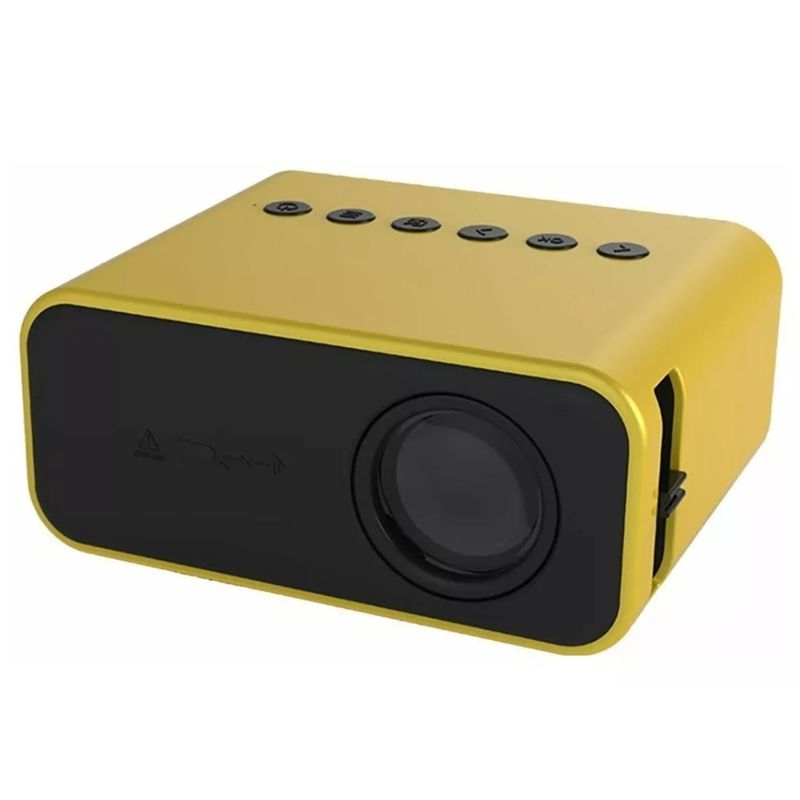 GENERICO - Mini Proyector Portátil Con Control Remoto Hdmi Av Tf Hd