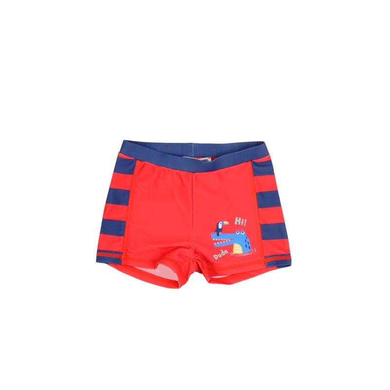 FICCUS - Traje de Baño Bebé Niño Cool Rojo