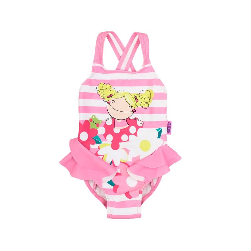 FICCUS - Traje de Baño Bebé Niña Go Rosa