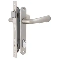 POLI - Cerradura Puerta Abatir Cromado
