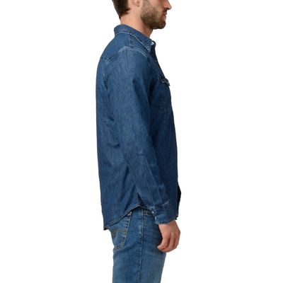 Imagen 2 del producto Camisa Hombre Regular Classic Western Azul